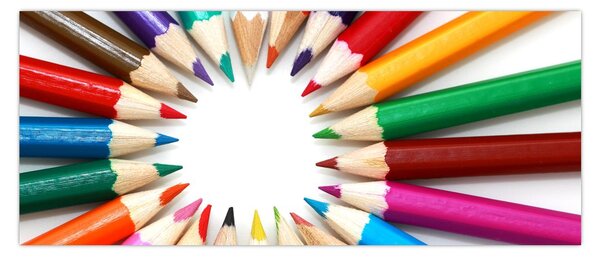 Slika olovaka u boji (120x50 cm)