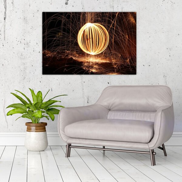 Slika svjetlosne kugle (90x60 cm)