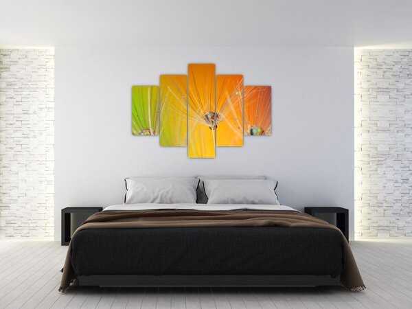 Slika kapljica na biljci (150x105 cm)