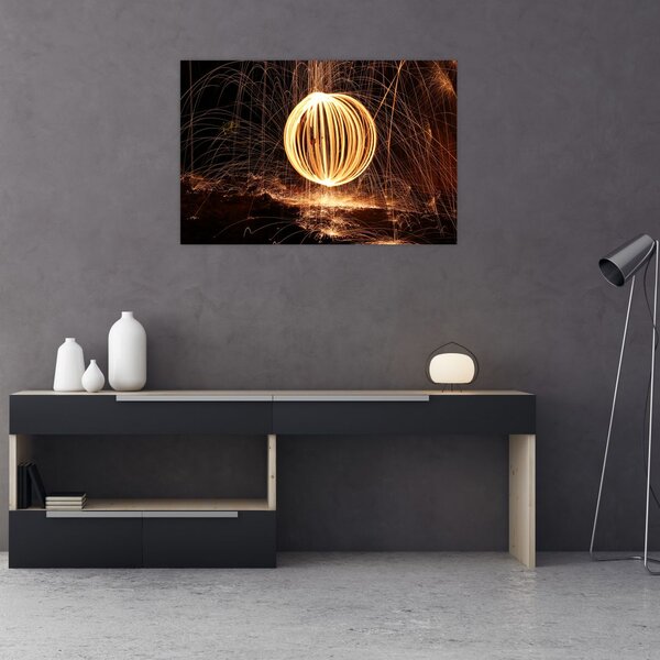 Slika svjetlosne kugle (90x60 cm)