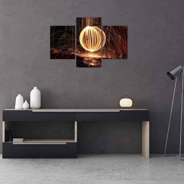 Slika svjetlosne kugle (90x60 cm)
