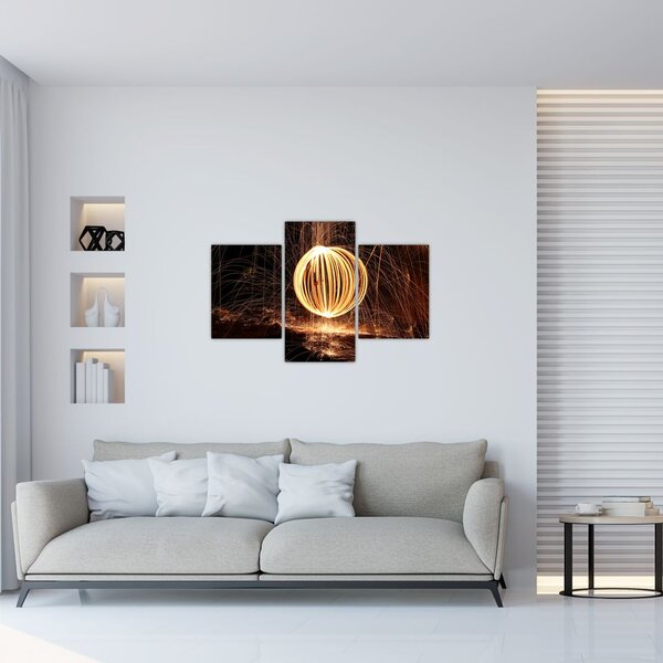 Slika svjetlosne kugle (90x60 cm)