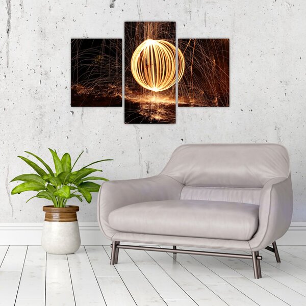 Slika svjetlosne kugle (90x60 cm)