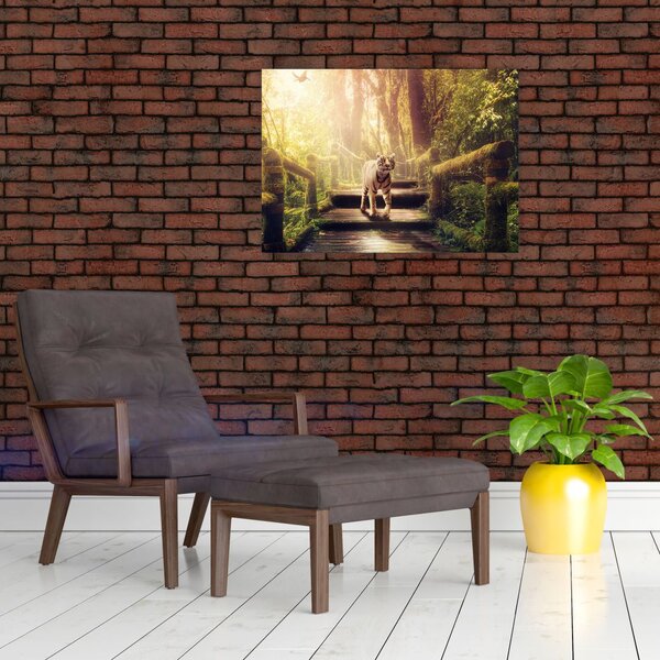 Slika tigra u džungli (70x50 cm)