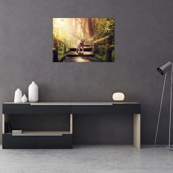 Slika tigra u džungli (70x50 cm)