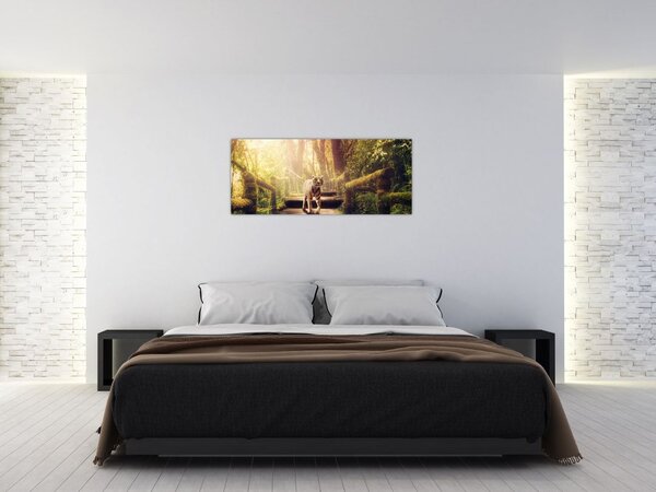 Slika tigra u džungli (120x50 cm)