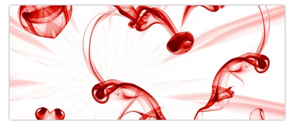 Slika srce od dima (120x50 cm)