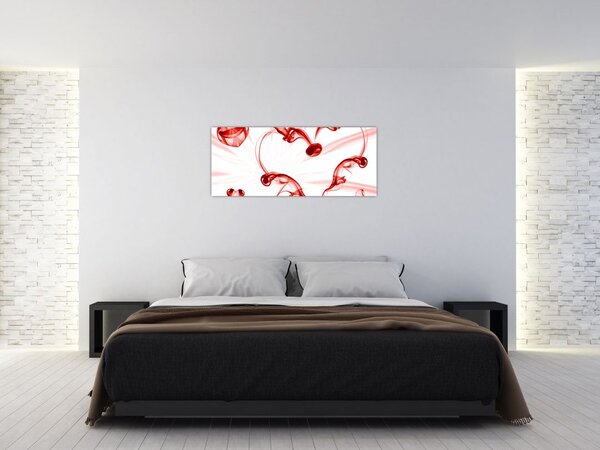 Slika srce od dima (120x50 cm)