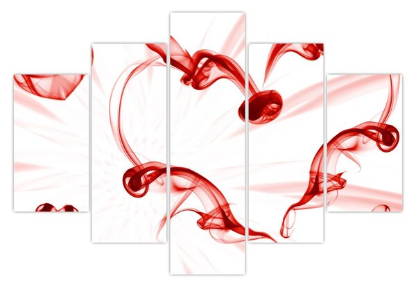 Slika srce od dima (150x105 cm)