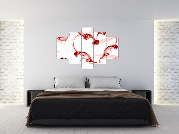 Slika srce od dima (150x105 cm)