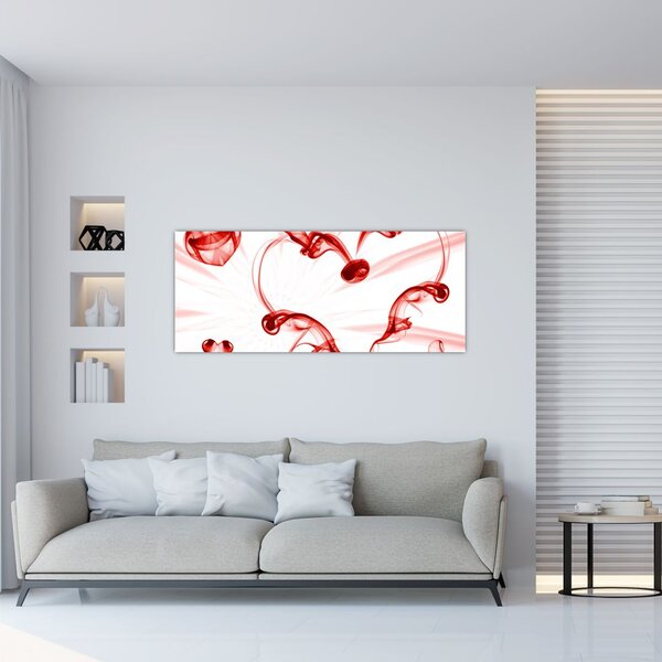 Slika srce od dima (120x50 cm)