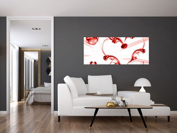 Slika srce od dima (120x50 cm)