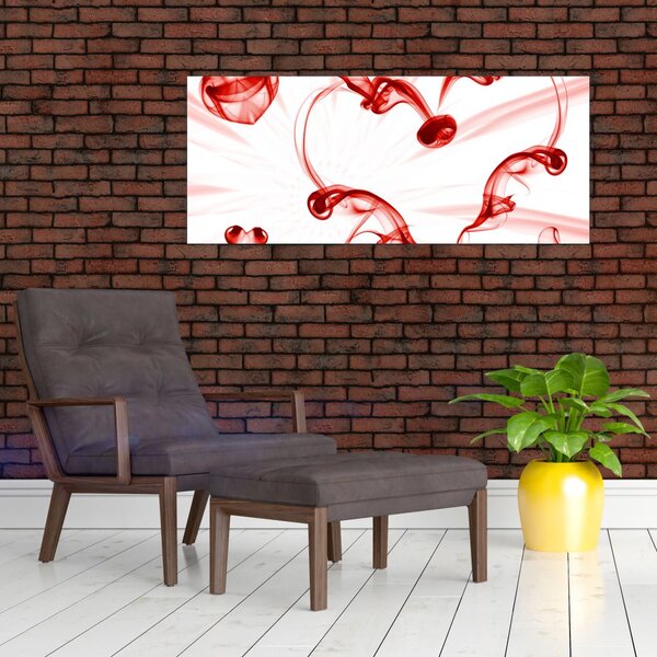 Slika srce od dima (120x50 cm)