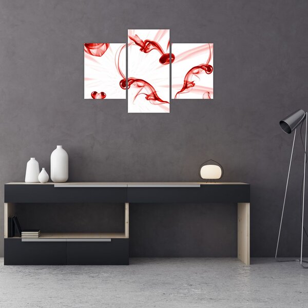 Slika srce od dima (90x60 cm)
