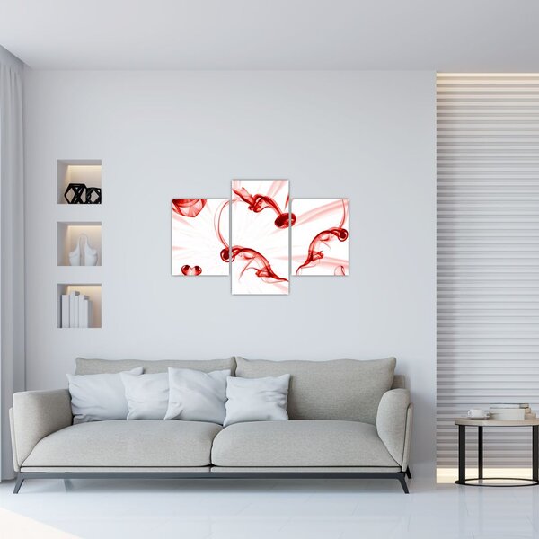 Slika srce od dima (90x60 cm)
