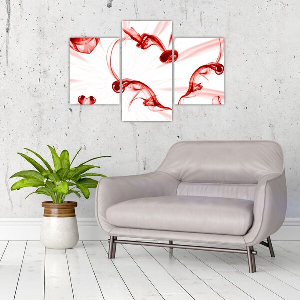Slika srce od dima (90x60 cm)