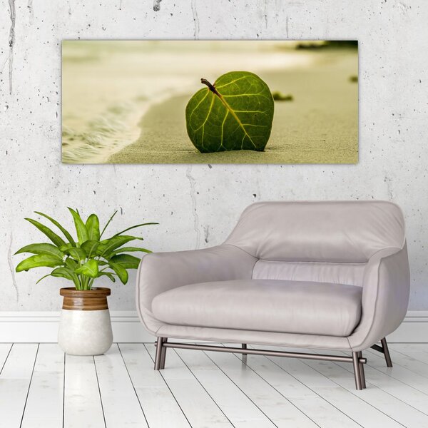 Slika lista u pijesku (120x50 cm)