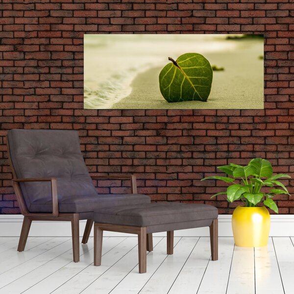 Slika lista u pijesku (120x50 cm)