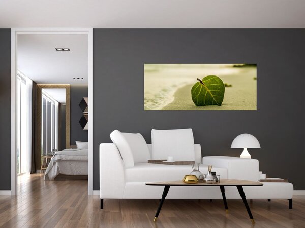 Slika lista u pijesku (120x50 cm)