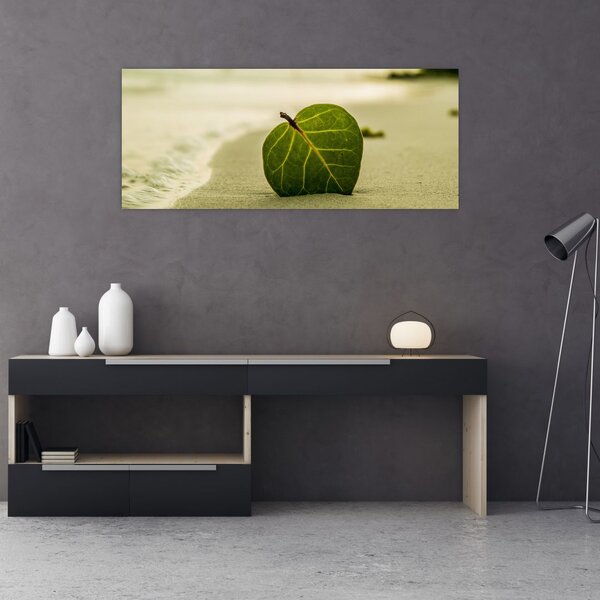 Slika lista u pijesku (120x50 cm)