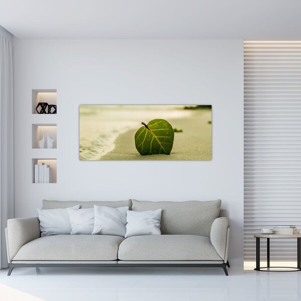 Slika lista u pijesku (120x50 cm)