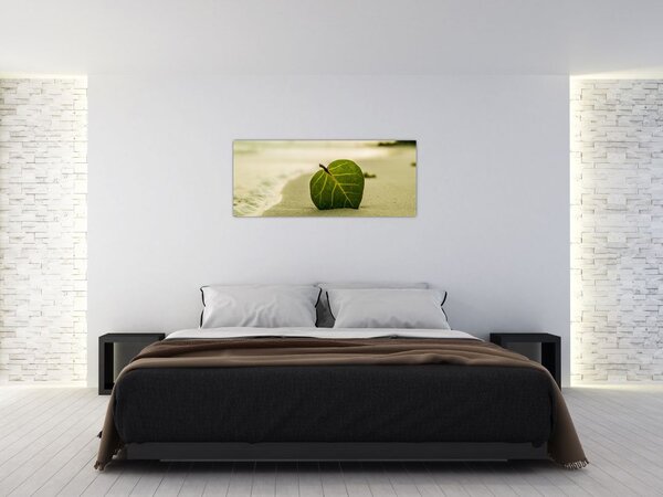 Slika lista u pijesku (120x50 cm)
