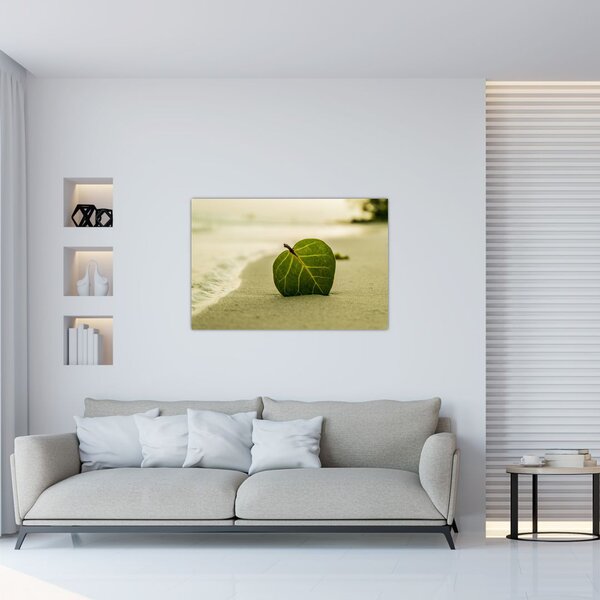 Slika lista u pijesku (90x60 cm)