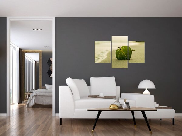 Slika lista u pijesku (90x60 cm)
