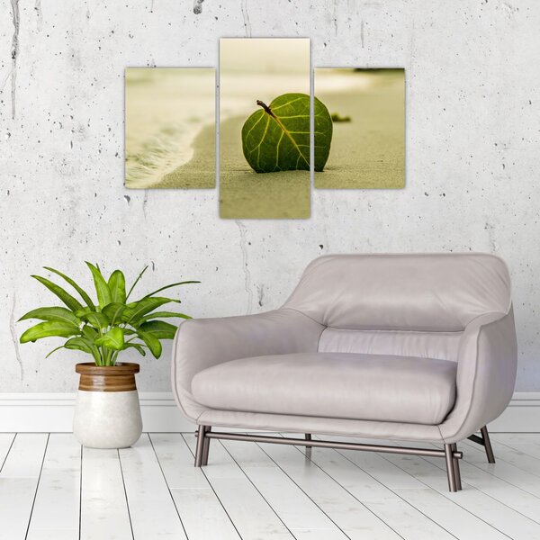 Slika lista u pijesku (90x60 cm)