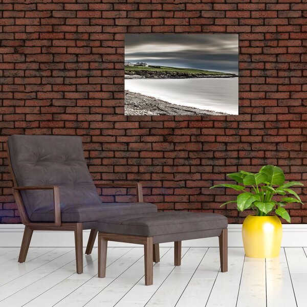 Slika jezera u polumraku (70x50 cm)