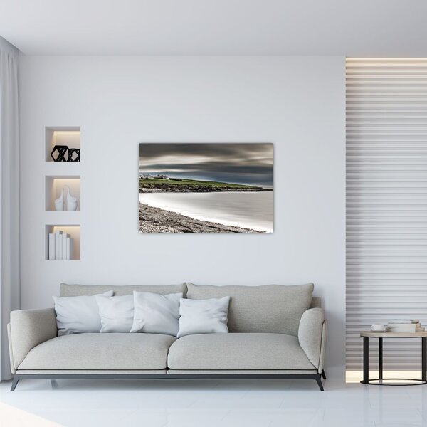 Slika jezera u polumraku (90x60 cm)