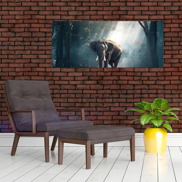 Slika slona u džungli (120x50 cm)