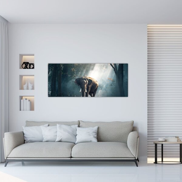Slika slona u džungli (120x50 cm)