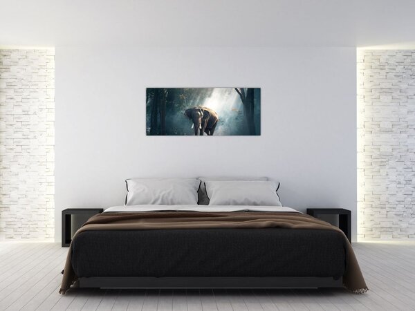 Slika slona u džungli (120x50 cm)