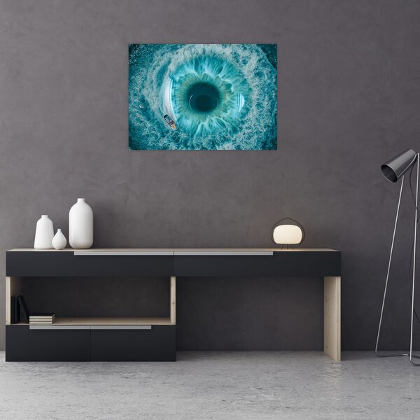 Slika mora s brodom (70x50 cm)