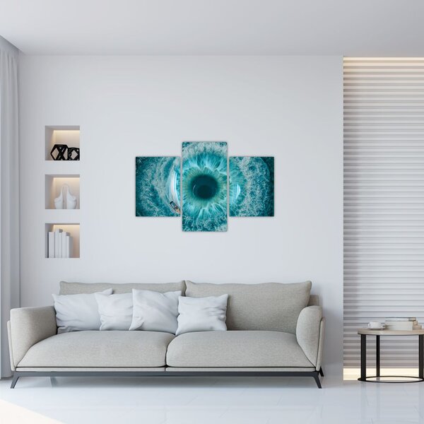 Slika mora s brodom (90x60 cm)
