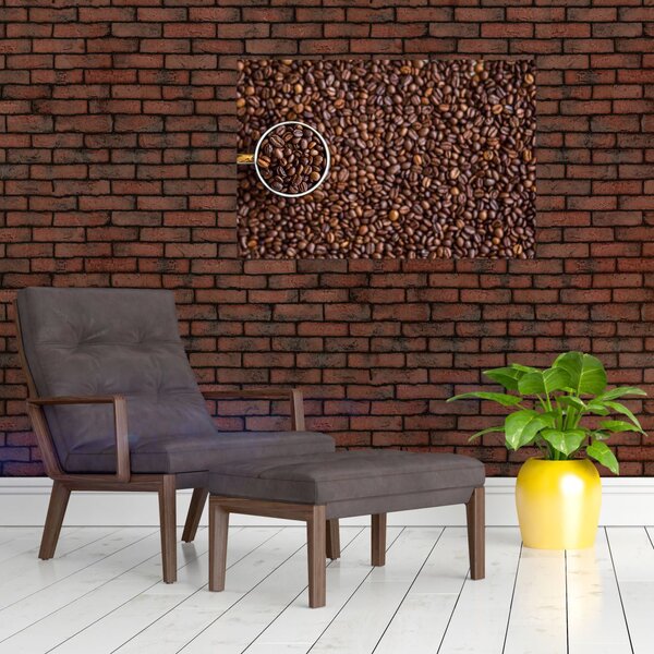 Slika - zrna kave (90x60 cm)