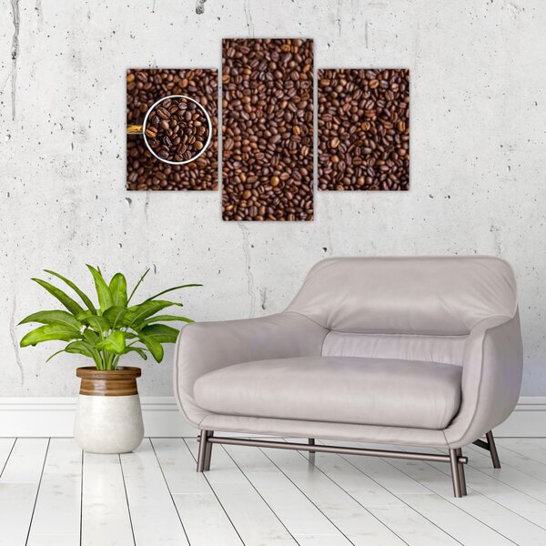 Slika - zrna kave (90x60 cm)