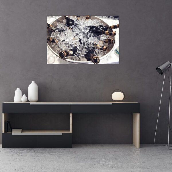 Slika - šampanjac u ledu (90x60 cm)