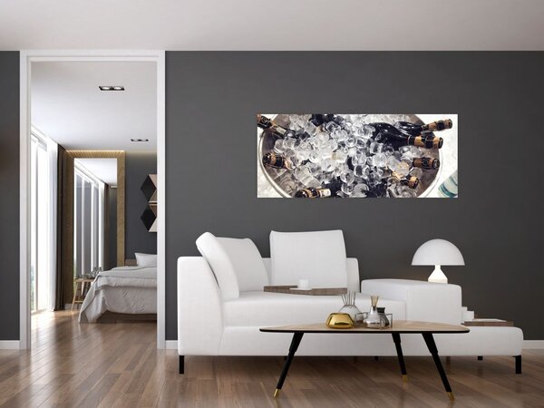Slika - šampanjac u ledu (120x50 cm)