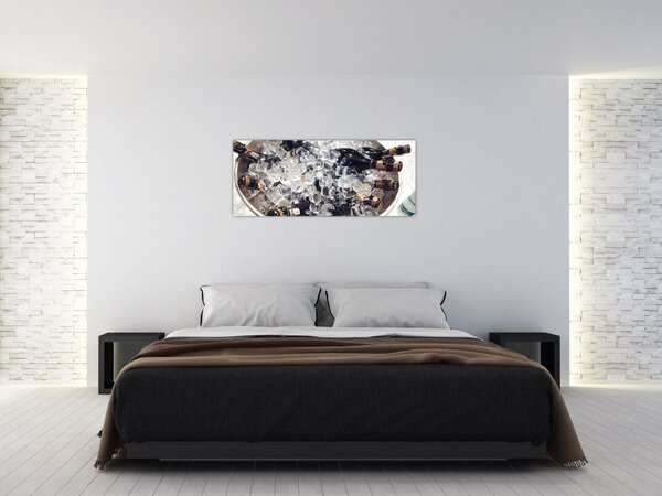 Slika - šampanjac u ledu (120x50 cm)