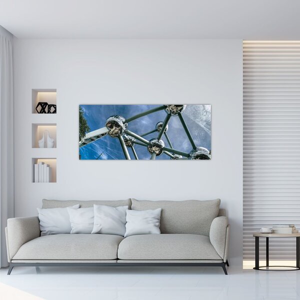 Slika - Atomium u Bruxellesu (120x50 cm)