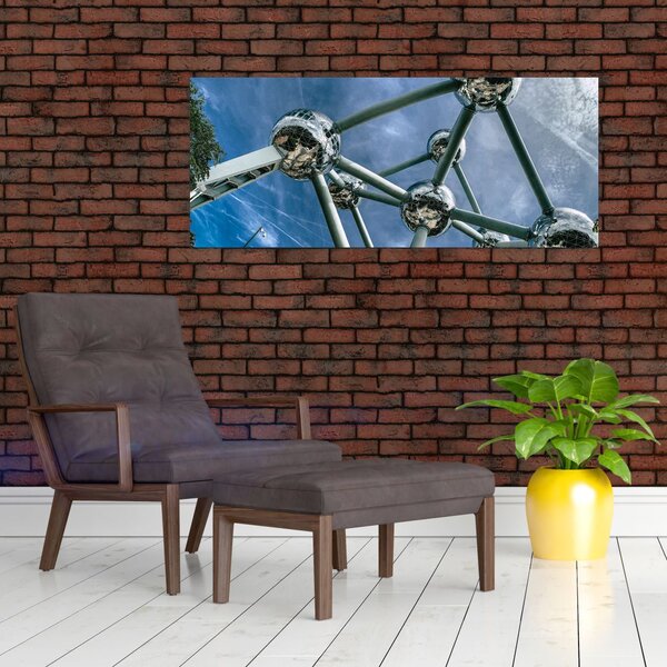 Slika - Atomium u Bruxellesu (120x50 cm)
