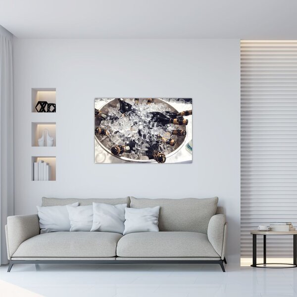 Slika - šampanjac u ledu (90x60 cm)
