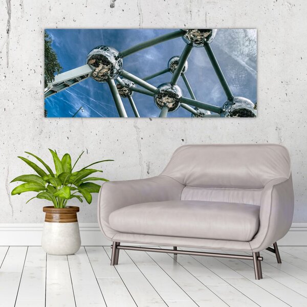 Slika - Atomium u Bruxellesu (120x50 cm)