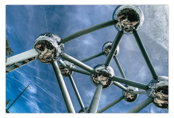 Slika - Atomium u Bruxellesu (90x60 cm)