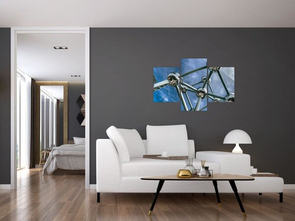 Slika - Atomium u Bruxellesu (90x60 cm)
