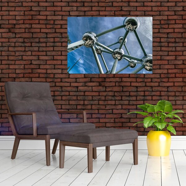Slika - Atomium u Bruxellesu (90x60 cm)