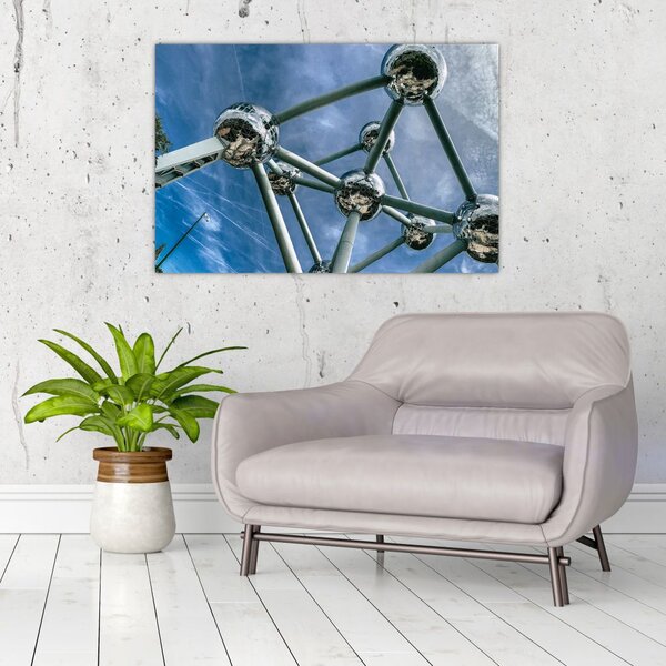 Slika - Atomium u Bruxellesu (90x60 cm)