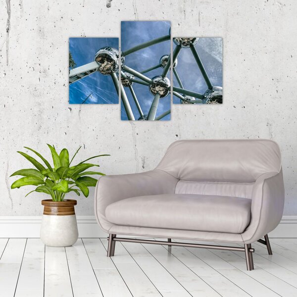 Slika - Atomium u Bruxellesu (90x60 cm)